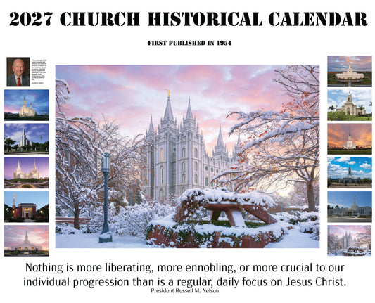 2027 Historical Calendar 10 pack new
